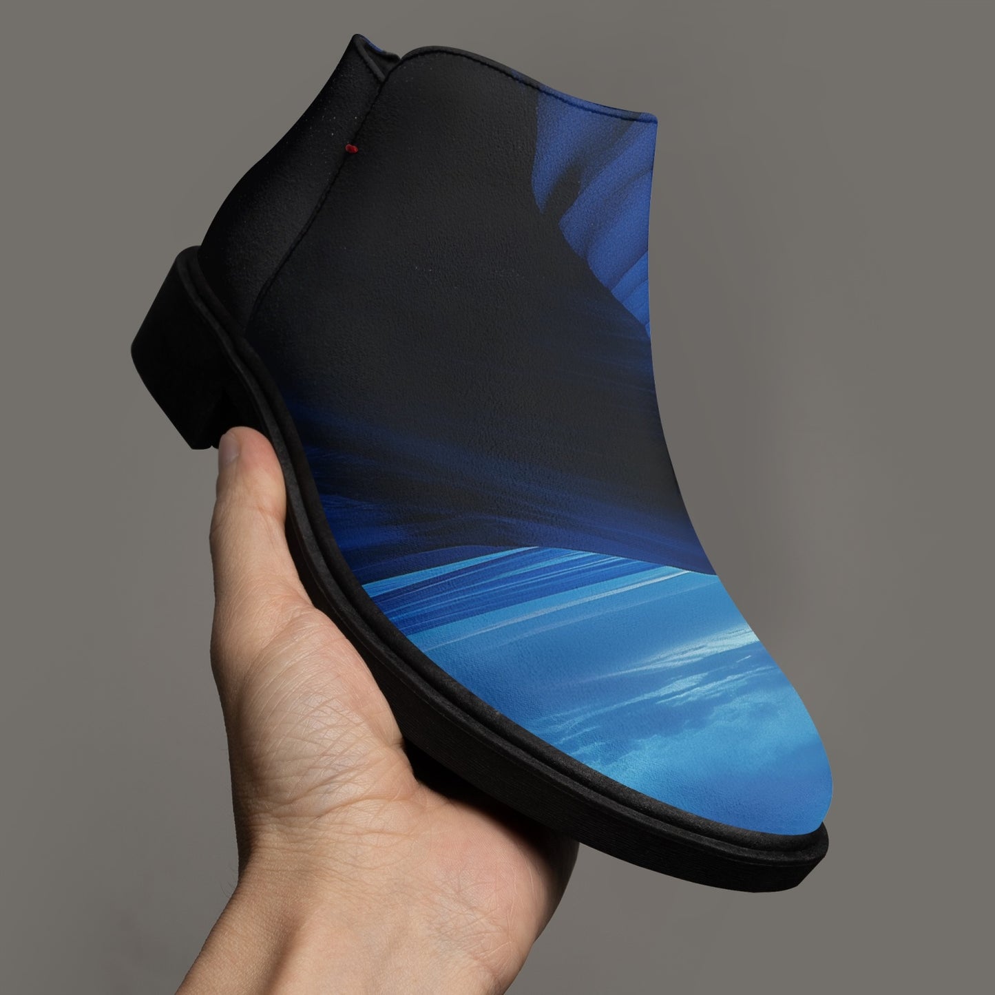 Horizon Unisex Blue Sky Zipper Boots